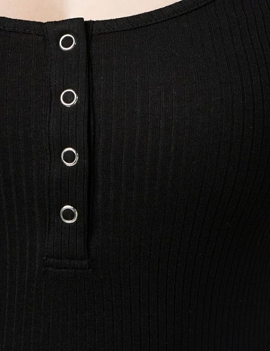 Maiou Damă PIECES Pckitte Tank Top Noos BC, negru, XL [7]