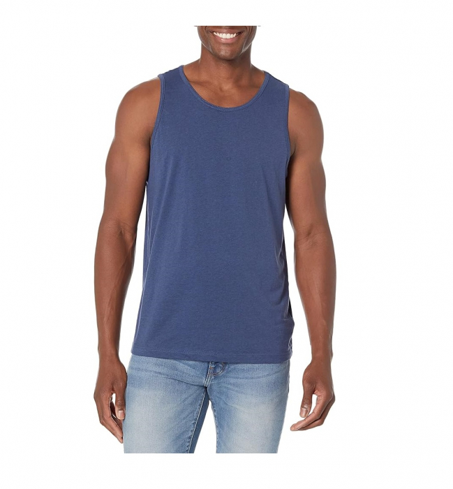 Maiou pentru barbati Amazon Essentials, Regular Fit, albastru, L [1]