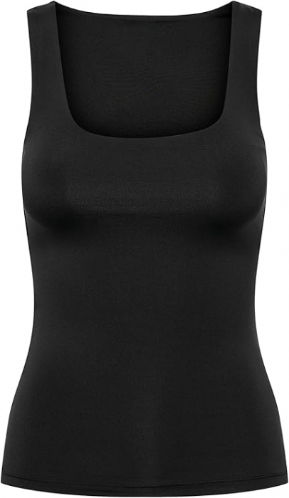 Maiou pentru femei ONLY ONLEA S/L 2-Ways Fit Top, negru, XS [2]