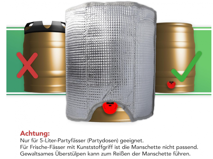 Manșon de răcire pentru butoi de bere de 5 L, Clauss Cl-60002 00 [6]