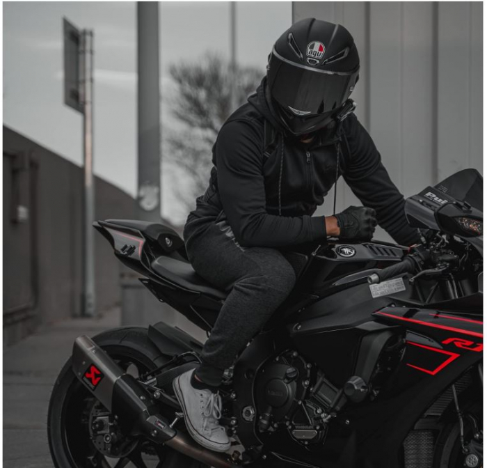 Mănuși de iarnă pentru motocicletă din piele de capră Harssidanzar, pentru bărbați, GM041EU, marimea XL [6]