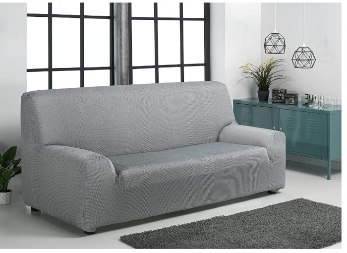 Martina Home Husa elastica canapea 3 locuri, de la 180 la 240 cm, Culoare Gri [4]