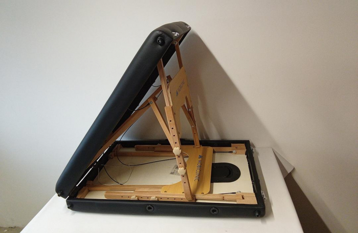 Masa de masaj pliabila Mobiclinic CM-01Basic, 180 x 60 cm, negru [4]