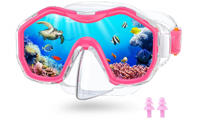 Masca de scufundări pentru copii JEMULICE, 4-16 ani [1]