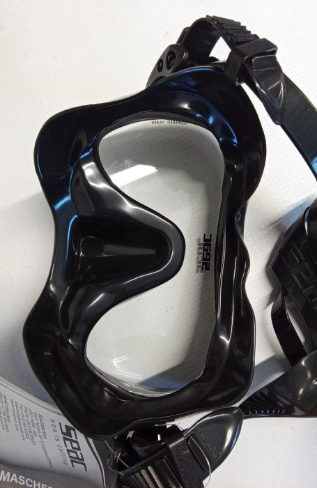 Mască de scufundări SEAC Salina SLT, unisex-adult, negru [4]