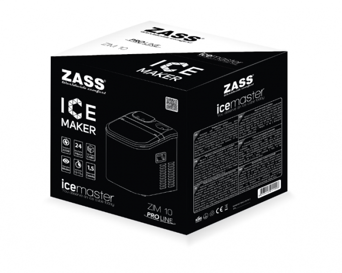 Masina de facut gheata Zass ZIM 10, 25kg/24h, rezervor 1.5L [3]