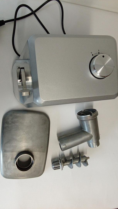 Mașină de tocat carne CASO FW 2500, motor de 2500 W, lamă durabilă din titan, Silver [3]