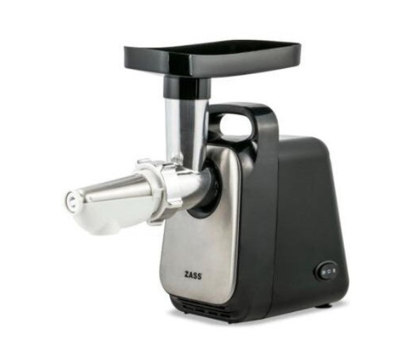 Masina de tocat carne cu accesoriu de rosii Zass ZMG 08, Putere 1300W, 1,3 kg carne/min [3]