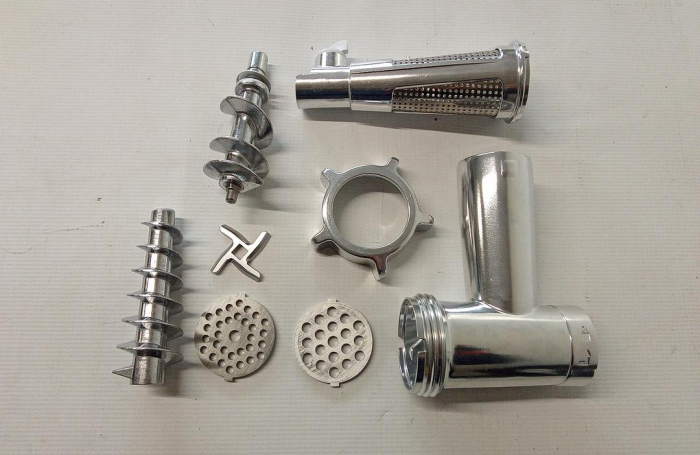 Masina de tocat carne GORENJE MG2202SXE, 2.2kg/min, 2200W, argintiu-negru [6]