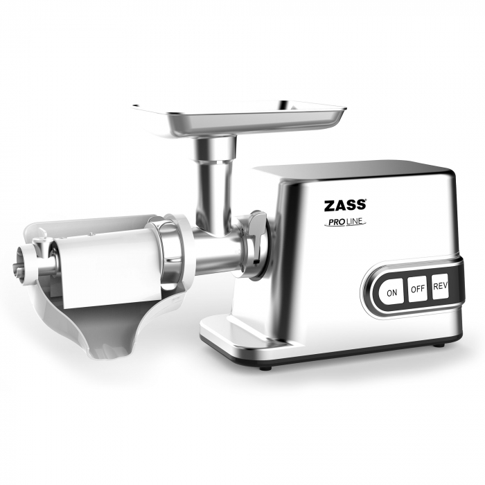 Masina de tocat electrica cu accesoriu de rosii Zass ZMG 10, Putere 3000W, 3 discuri incluse [2]