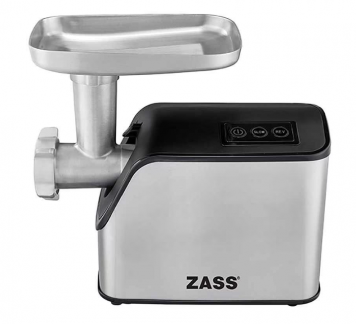 Masina de tocat Zass ZMG 07, 1800W, cutit otel inoxidabil, acesoriu de rosii inclus [3]