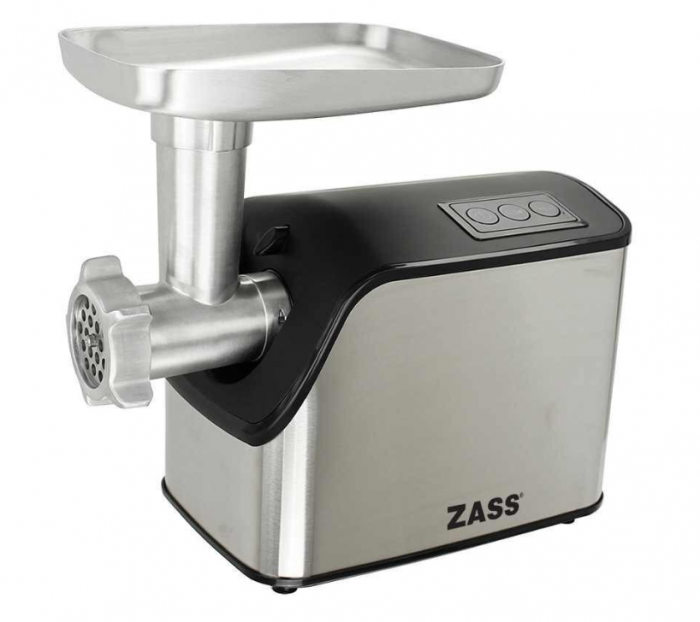 Masina de tocat Zass ZMG 07, 1800W, cutit otel inoxidabil, acesoriu de rosii inclus [2]