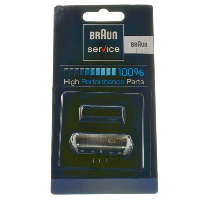 Grilaj/Folie de taiere pentru aparat de ras BRAUN 67091062, alb [1]