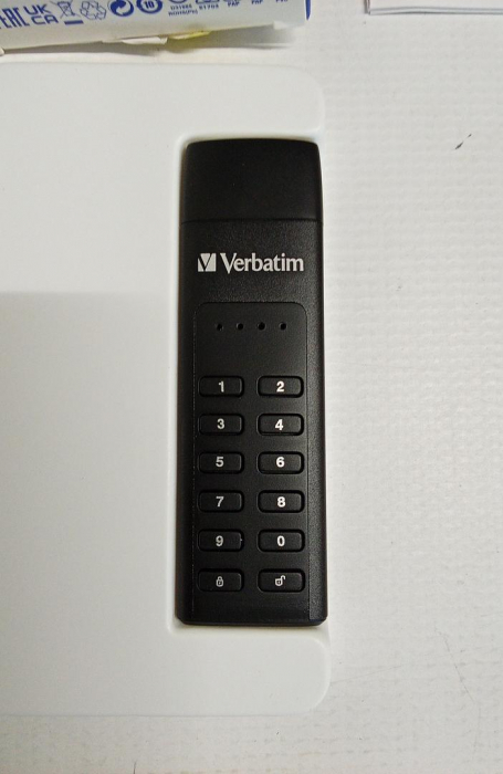 Memorie USB Verbatim Keypad Secure 32GB, USB 3.1 Type-C, negru [3]