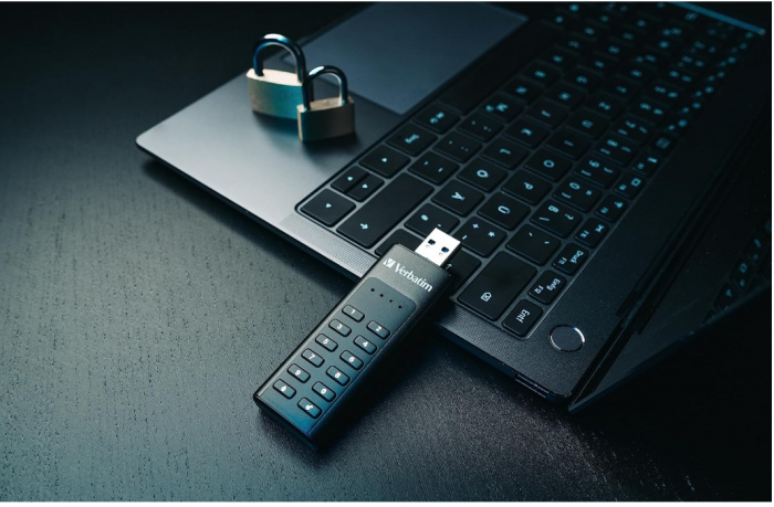 Memorie USB Verbatim Keypad Secure USB 3.2 Gen 1, 32 GB, negru [3]