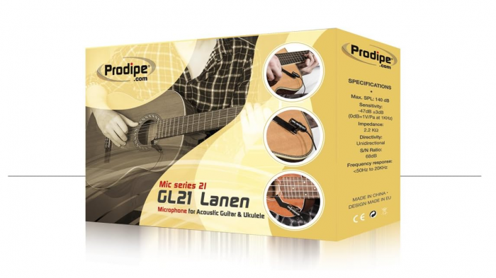 Microfon clip-on GL-21 pentru chitara acustica si ukulele [4]