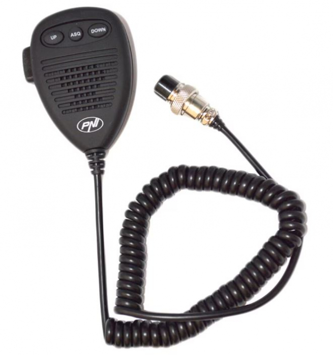 Microfon cu 6 pini cu parte metalica pentru statii radio PNI Escort HP 8000/9000 [4]