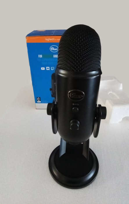 Microfon profesional Blue Microphones Yeti Logitech, negru [2]