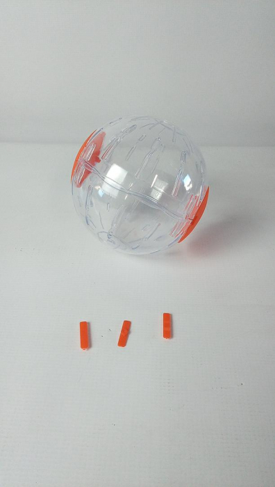 Minge transparenta pentru Hamster WishLotus, de 14 cm [2]