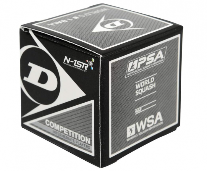 Mingi de squash de competiție DUNLOP (cutie cu 12 mingi) [4]