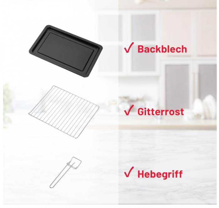 Mini-Cuptor electric OptimumX, 20 L, 1380 W, negru [8]