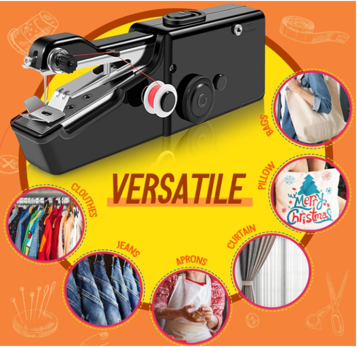 Mini mașină de cusut manuală AUIFFER pentru copii [9]
