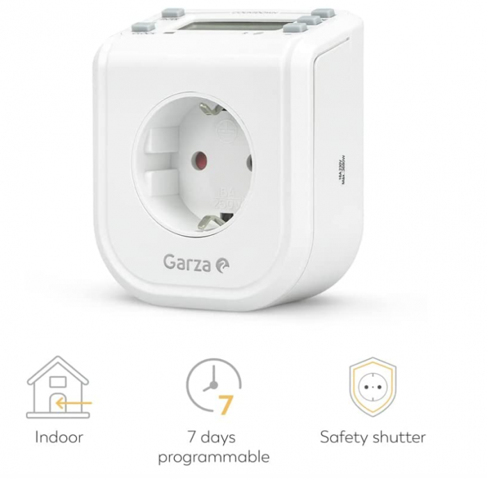 Mini temporizator digital programabil Garza Heron Power [3]