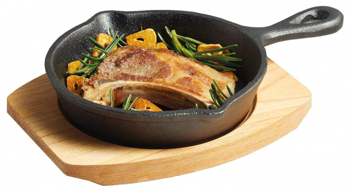 Mini-tigaie din fonta Artesa, diametru 13 cm [10]