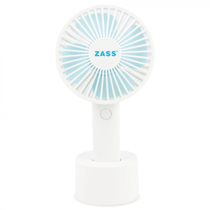 Mini ventilator de birou, portabil, de mana Zass ZPF 01 4W [2]