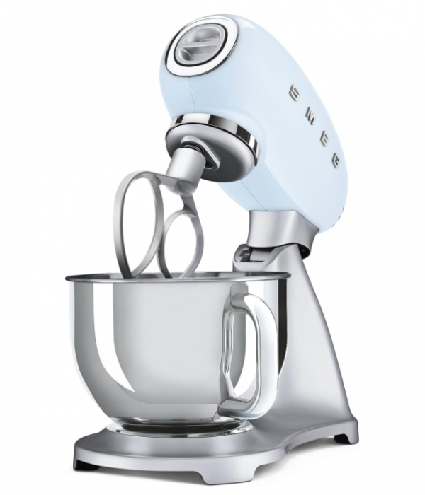 Mixer cu bol Smeg SMF02PBEU, 800 W, 4,8 litri, albastru [6]