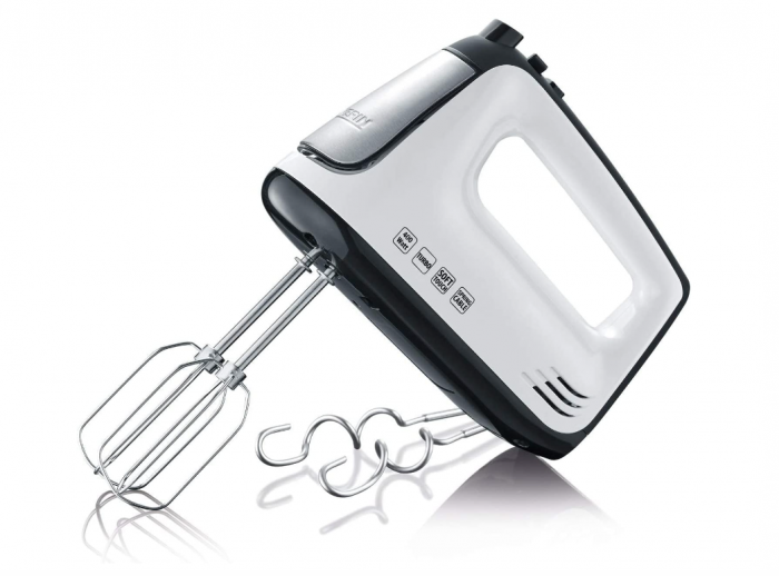 Mixer de mana Severin HM 3830, 400 W, cu 2 teluri și 2 cârlige de aluat [6]