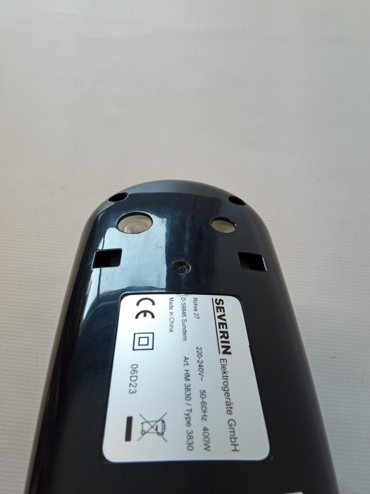 Mixer de mana Severin HM 3830, 400 W, cu 2 teluri și 2 cârlige de aluat [2]