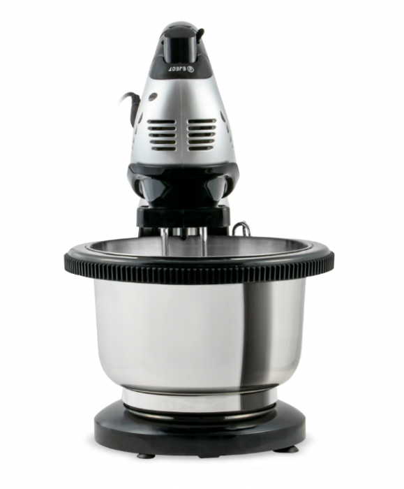 Mixer de mana Zass ZHM 05 BS, cu bol rotativ inox cu volum 3 l, 200 W, 5 trepte de viteza [3]