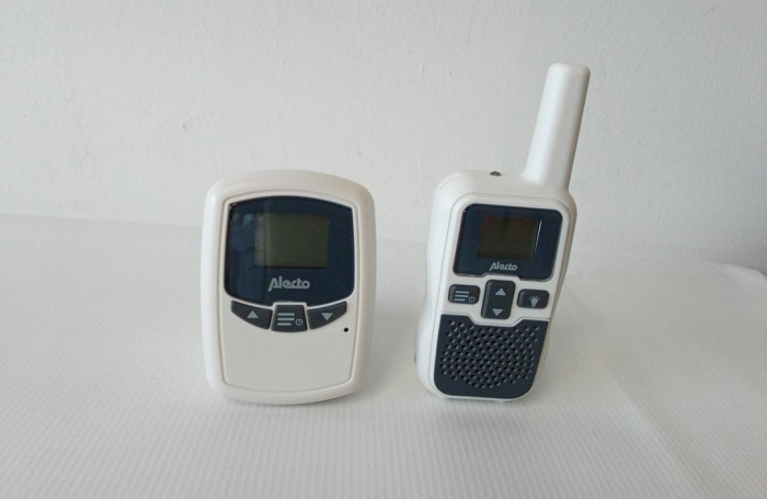 Monitor audio pentru bebeluși Alecto Babyphone DBX-80, alb/gri [3]