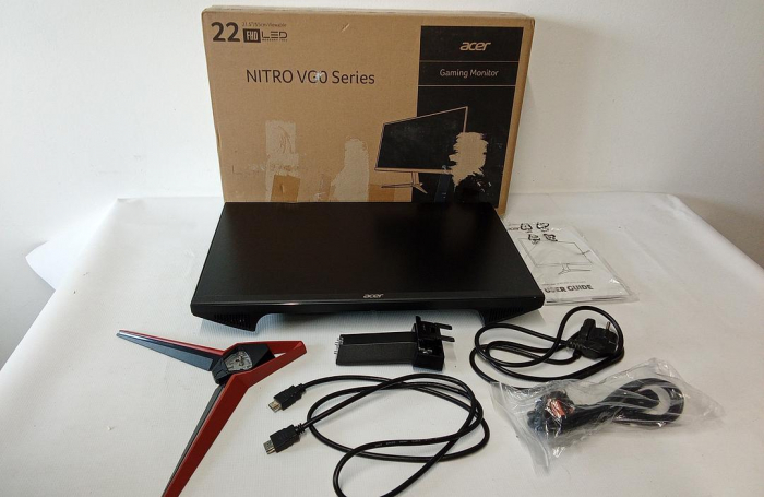 Monitor Gaming LED IPS ACER Nitro VG220QBMIIX, 21.5", Full HD, 75Hz, FreeSync, negru [2]