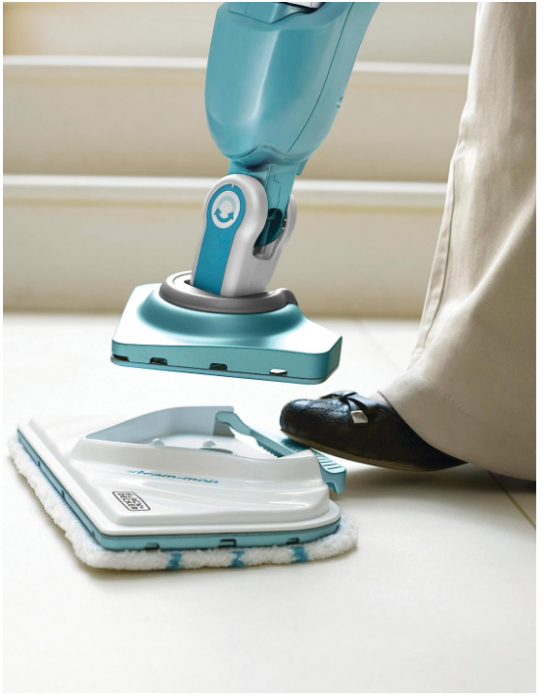 Mop cu abur BLACK+DECKER cu mănușă STEAMITT, 1600 W, 500 ml, BHSM166DSM-QS [9]