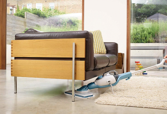 Mop cu aburi BLACK+DECKER și mănușă STEAMITT, 8 accesorii, Multifuncțional, 1300W, FSMH1351SM-QS [7]