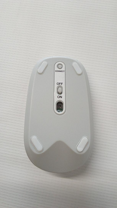 Mouse cu bluetooth OMOTON pentru iPad și iPhone, argintiu [4]