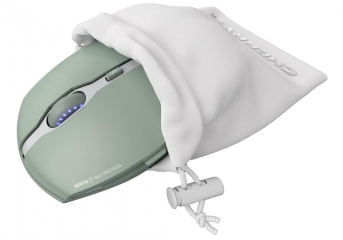 Mouse fara fir, CHERRY GENTIX BT, 1000/2000 dpi, verde [7]