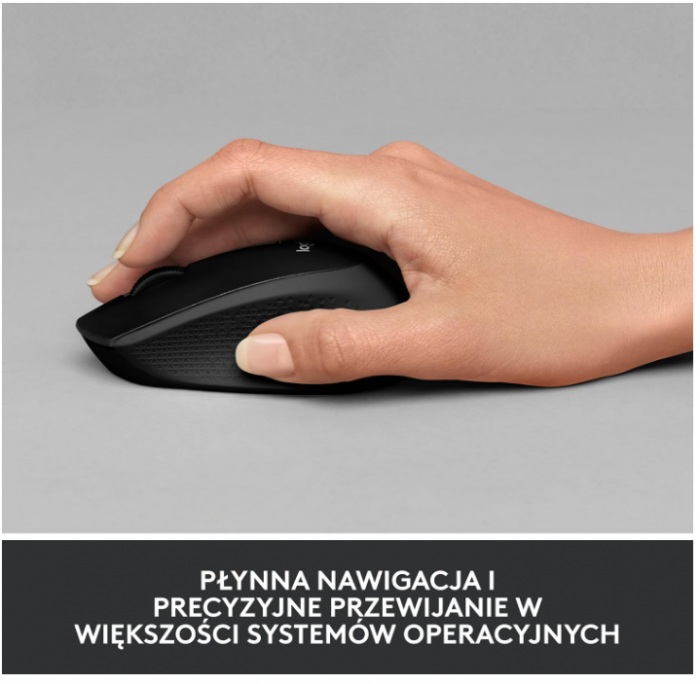 Mouse fără fir Logitech M330 SILENT PLUS, Negru [7]