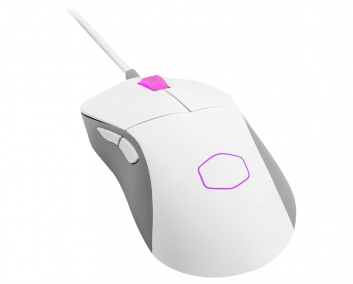 Mouse gaming Cooler Master MM730 RGB-LED, cu fir, 48 g,16K DPI, Alb [5]