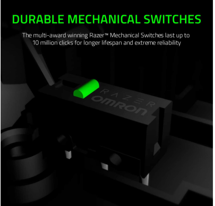 Mouse Gaming RAZER DeathAdder Essential 2021, 6400 dpi, alb [7]