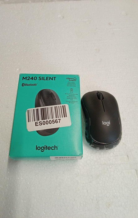 Mouse Logitech M240 Silent, Wireless, Bluetooth, Graphite [2]