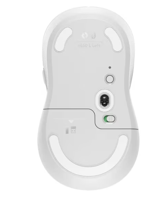 Mouse Logitech M650 L Silent (stangaci), Bluetooth, Wireless, Bolt USB receiver, Alb [7]