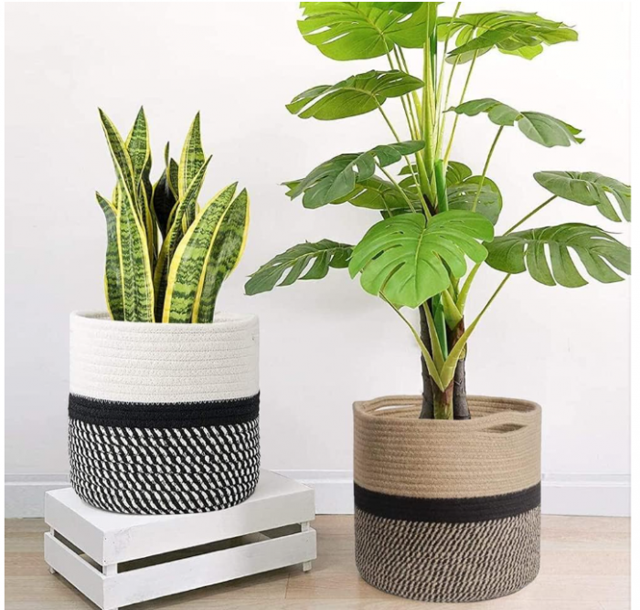 NATTHSWE Coș cu căptușeală pentru givece de plante [7]