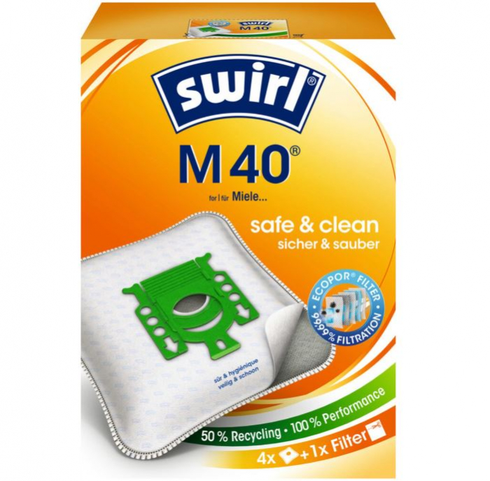 Set 4 saci aspirator SWIRL M40, 6782908 [1]