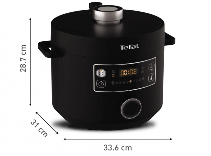 Oala sub presiune electrica Tefal CY7548 Turbo Cuisine Multicooker, 1000 W, 4.8 L [9]