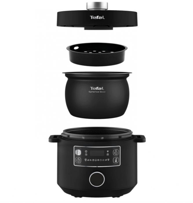 Oala sub presiune electrica Tefal CY7548 Turbo Cuisine Multicooker, 1000 W, 4.8 L [8]