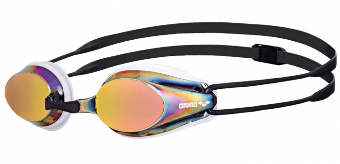 Ochelari de înot Arena Tracks Mirror Competition pentru adulți cu lentile în oglindă [1]