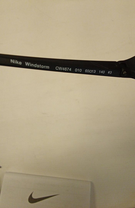 Ochelari de soare pentru bărbați Nike Windstorm CW4674, 010 negru, 65-13-140 [4]